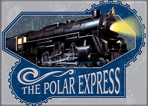 Ata-Boy The Polar Express 2.5" x 3.5" Magnet for Refrigerators and Lockers