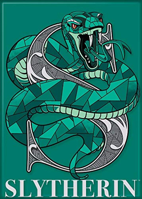 Ata-Boy Harry Potter Stand Together Slytherin Crest 2.5" x 3.5" Magnet for Refrigerators and Lockers Ata-Boy Harry Potter Stand Together Slytherin Crest 2.5" x 3.5" Magnet for Refrigerators and Lockers