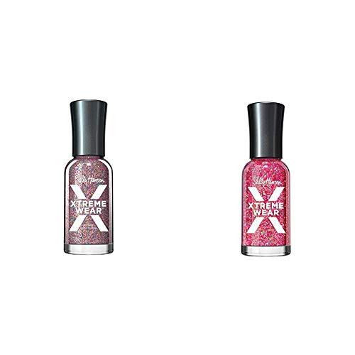 Sally Hansen Hard as Nails Xtreme Wear  Strobe Light  0.4 Fl Oz  1 Count   and  Sally Hansen Xtreme Wear  Heart Of Sass  0.4 Fl Oz  1 Count