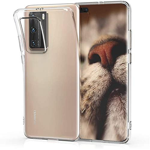 Vultic Huawei P40 Pro Case - Soft Slim TPU  Crystal Clear  Transparent Protective Back Cover for Huawei P40 Pro  Clear