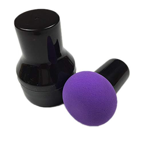 gLoaSublim Powder Puff Mushroom Head Shape Blender Foundation Contour Base Powder Puff Makeup Tool Purple