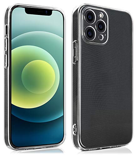 AslabCrew iPhone 12 Mini Case Clear Case Thin Anti-Scratch Slim Shockproof Bumper Soft TPU Protective Cover Phone Case for Apple iPhone 12 Mini 5.4 Inch  Clear