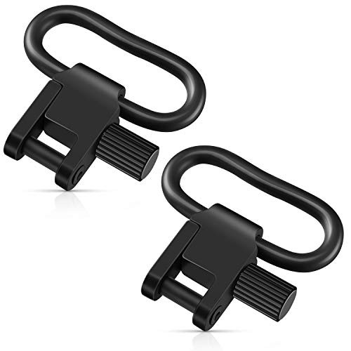 SOMA QD Sling Swivel Mount 1" 1.25" 1.5 inch 2-PCS  2 Point Sling Attachment Buckle Black  Occult