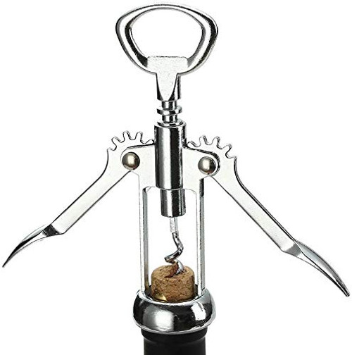 Corkscrew Wine Opener Wing Corkscrew Wine Opener Multifunctional Wine Cork and Beer Cap Bottles Opener Remover for Kitchen Chateau Restaurant Bars Waiters Bartenders Corkscrew Wine Opener Wing Corkscrew Wine Opener Multifunctional Wine Cork and Beer Cap Bottles Opener Remover for Kitchen Chateau Restaurant Bars Waiters Bartenders