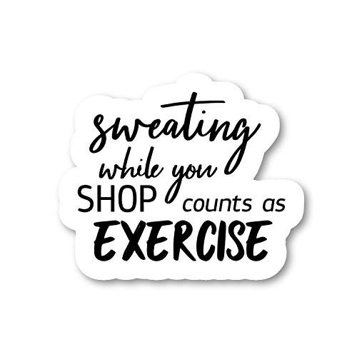 Shopping Sticker Funny Stickers - Laptop Stickers - 2.5" Vinyl Decal - Laptop  Phone  Tablet Vinyl Decal Sticker S183140