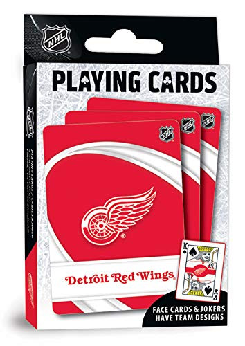 MasterPieces NHL Detroit Red Wings Playing Cards  2.5" x 3.5"