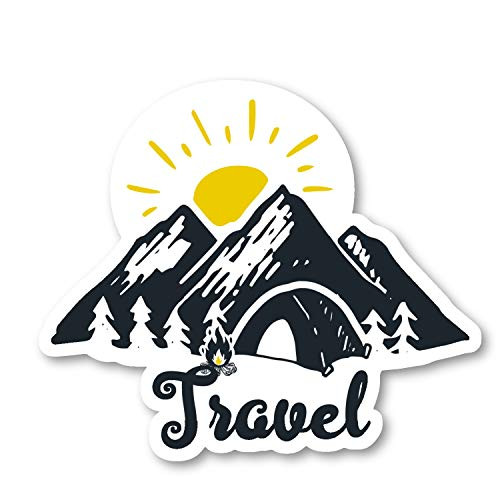 Travel Sticker Travel Love Stickers - Laptop Stickers - 2.5 Inches Vinyl Decal - Laptop  Phone  Tablet Vinyl Decal Sticker S214384