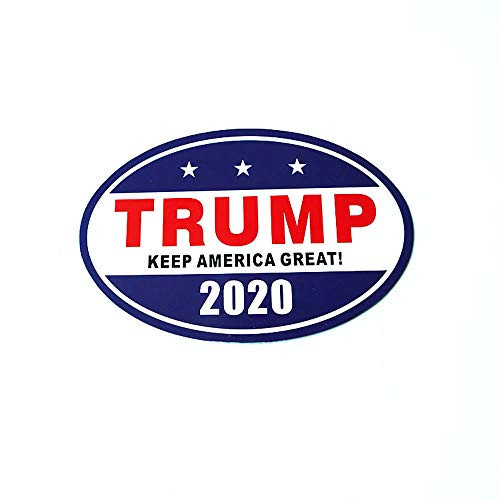 Fleurapance Donald Trump Magnet for 2020 President United States  Trump Magnetic Bumper Sticker for Patriot  Stick on Cars  Refrigerator Etc - Keep America Great  6 X 3.5 Inch 6 Pack