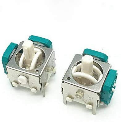 2 pcs 3D Analog Joystick Thumb Stick for NGC Gamecube Controller Replacement