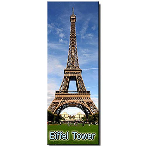 Eiffel Tower panoramic fridge magnet Paris France travel souvenir Eiffel Tower panoramic fridge magnet Paris France travel souvenir
