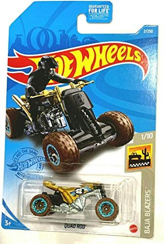 DieCast Hotwheels Baja Blazers 1 10  Quad Rod  2 250 Gold