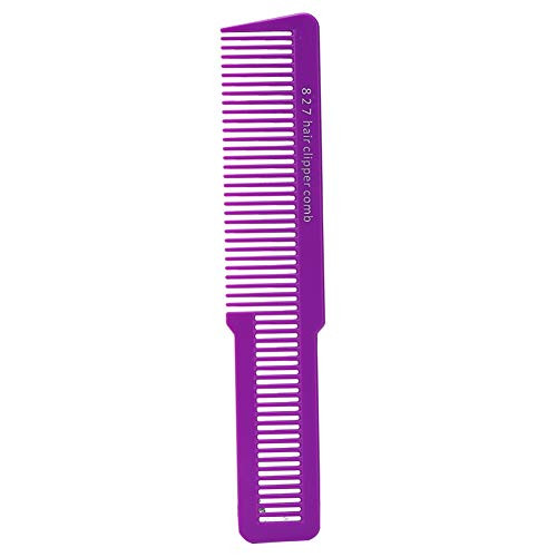 Hair Trimming Comb Professional Salon Hair Clipper Cut Comb Barber Hairdresser Hair Comb for Professional Stylists and Barbers Purple Hair Trimming Comb Professional Salon Hair Clipper Cut Comb Barber Hairdresser Hair Comb for Professional Stylists and Barbers Purple