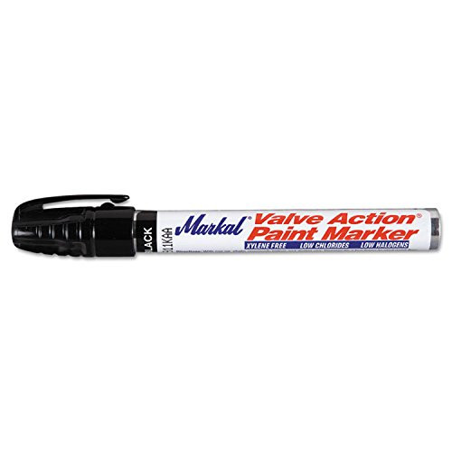 Markal Valve Action Paint Markers - vaps-Black Valve Action Paint