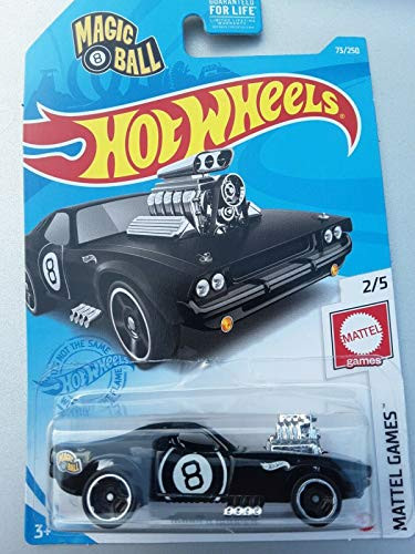 DieCast Hotwheels Rodger Dodger  Black  Magic 8 Ball 73 250