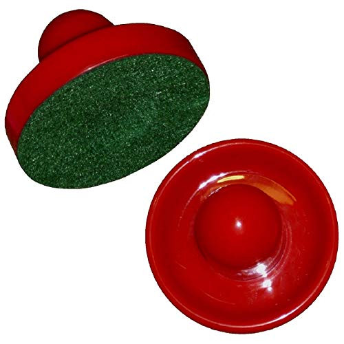 Air Hockey Sombrero Style STRIKERS Hockey Power Pushers  Red
