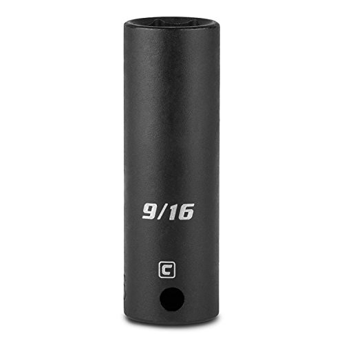 Capri Tools CP53254 9 16-Inch Deep Impact Socket  3 8-Inch Drive  6-Point  SAE