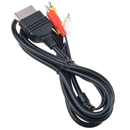 SLLEA 6 ft AV Audio Video Composite Cable Cord RCA Cable for Xbox Original Classic 1