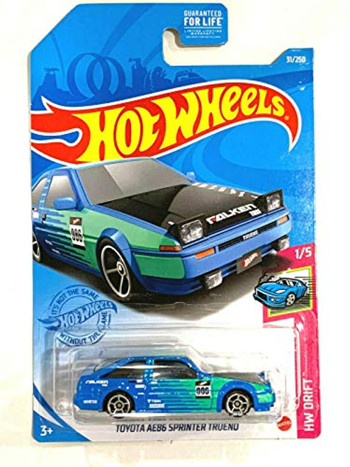 DieCast Hotwheels HW Drift 1 5 Toyota AE86 Sprinter Trueno Blue 31 250 DieCast Hotwheels HW Drift 1 5 Toyota AE86 Sprinter Trueno Blue 31 250