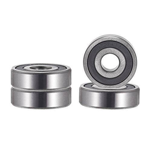 BELLA BAYS 4 pcs 6200-2RS Double Rubber Sealed Bearings 10x30x9mm Lubricated Stable Performance and Cost Effective Chrome Steel Deep Groove Ball Bearings BELLA BAYS 4 pcs 6200-2RS Double Rubber Sealed Bearings 10x30x9mm Lubricated Stable Performance and Cost Effective Chrome Steel Deep Groove Ball Bearings