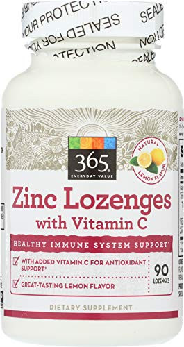 365 Everyday Value  Zinc Lozenge with Vitamin C  90 ct