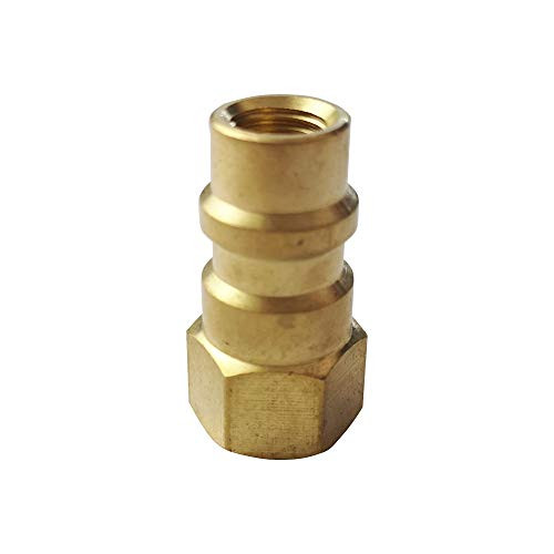 Wisepick Adapter Switch R12  R22  R502 Screw Interface into R134A Fast Connector or Quick Coupler Interface