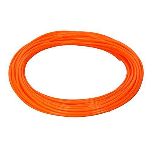 Fielect 3D Pen Filament Refills 1.75mm PLA Filament Refills Dimensional Accuracy Plus - 0.02mm for 3D Printer Orange 10m