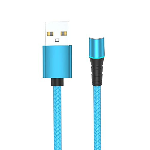 Oyov2L Magnetic Charging Cable Magnetic Adsorption 5A Fast Charging Cable Wire Micro USB Type-C Plug for Phone Gift Cards 1 Micro USB Charge Plug Only