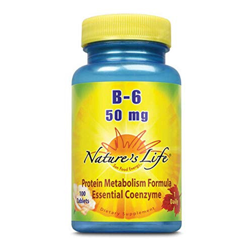 Nature's Life Vitamin B-6  50mg  100 ct