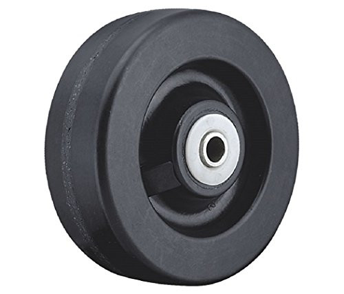 Albion TM0850120 8" Diameter Phenolic Wheel  3" Tread Width  Roller Bearing  3-1 4" Hub Length  1-15 16" Bore ID  1-1 4" Bearing ID  2500 lb. Capacity
