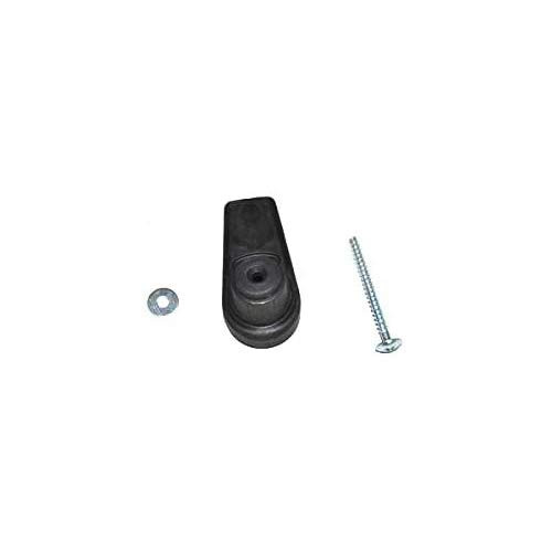 TVP Replacement for Proteam Proforce 1500XP Vacuum Cleaner Black Impact Bumper w Screw  and  Washer  107093