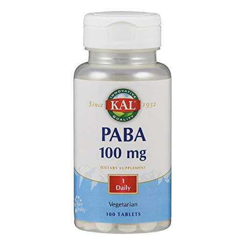 Kal 100 Mg Paba Tablets  100 Count