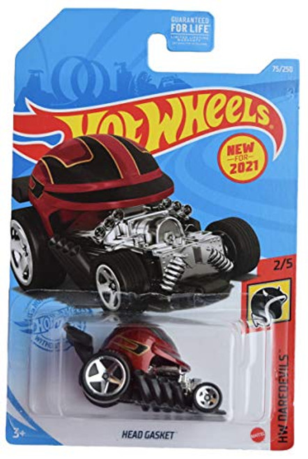 DieCast Hotwheels Head Gaskey Daredevils 2 5 Ship in Kar Keeper red DieCast Hotwheels Head Gaskey Daredevils 2 5 Ship in Kar Keeper red