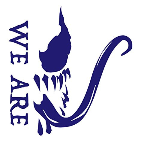 WE are Venom Vinyl Sticker Decals for Car Bumper Window Laptop Tablet Phone 6" x 5.7" Purple WE are Venom Vinyl Sticker Decals for Car Bumper Window Laptop Tablet Phone 6" x 5.7" Purple
