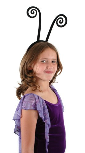 Elope Spiral Black Antenna Headband for Kids