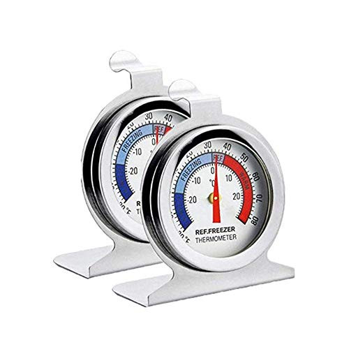 Refrigerator Thermometer Classic Series Large Dial Thermometer Taylar Precision Products  2 Pack Freezer Refrigerator