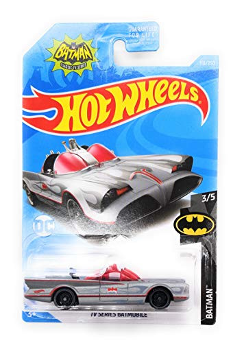 Hot Wheels 2019 DC Batman Series TV Series Batmobile 118 250  Silver