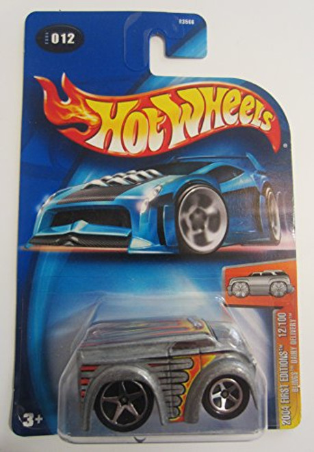 Hot Wheels Mattel 2004 First Editions 1 64 Scale Blings Dairy Delivery Die Cast Car 012 Zamac Variant Car