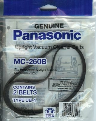 Panasonic Type UB-1 Belt Pkg of 2 belts 