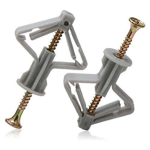 Drywall Anchor Kit - Drywall and Hollow-Wall Anchor Assortment Kit for Drywall Anchors Screws Wall Anchor Hooks and Hollow-Door Toggle Anchor gray30 Drywall Anchor Kit - Drywall and Hollow-Wall Anchor Assortment Kit for Drywall Anchors Screws Wall Anchor Hooks and Hollow-Door Toggle Anchor gray30