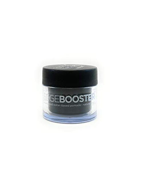 Style Factor EDGE BOOSTER Strong Hold Water Base Pomade- Excellent for Taming Edges and Braiding Hair Black 0.85oz Style Factor EDGE BOOSTER Strong Hold Water Base Pomade- Excellent for Taming Edges and Braiding Hair Black 0.85oz