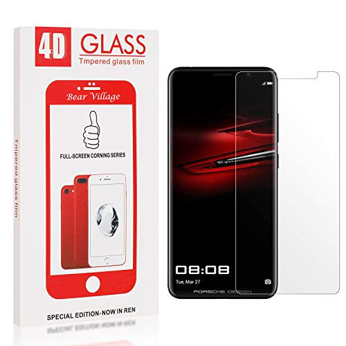 Bear Village Screen Protector for Huawei Mate RS  Bubble Free Screen Protector Film for Huawei Mate RS  Fingerprint Proof  Ultra Clear  Tempered Glass  1 Pack