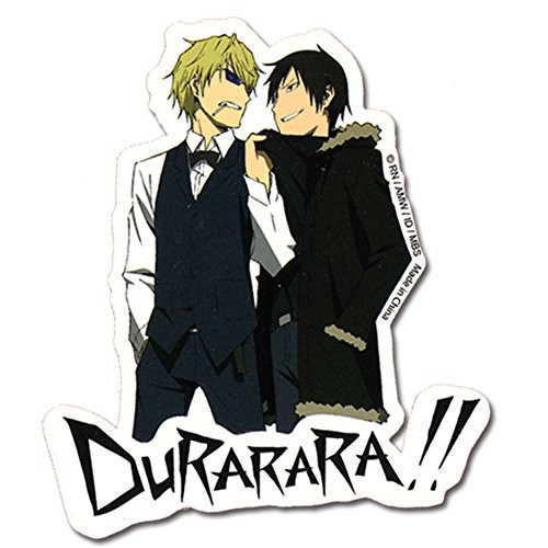 1 X Durarara Izaya  and  Shizuo Sticker