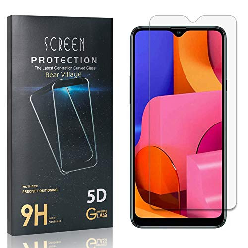Screen Protector for Galaxy A70S  Bear Village 9H Transparent Tempered Glass Screen Protector  Ultra Clear Screen Protector Film for Samsung Galaxy A70S  1 Pack