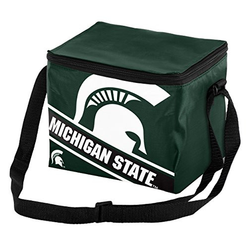 FOCO NCAA Michigan State Spartans Unisex Big Logo Stripe 12 Pack Coolerbig Logo Stripe 12 Pack Cooler Team Color One Size FOCO NCAA Michigan State Spartans Unisex Big Logo Stripe 12 Pack Coolerbig Logo Stripe 12 Pack Cooler Team Color One Size