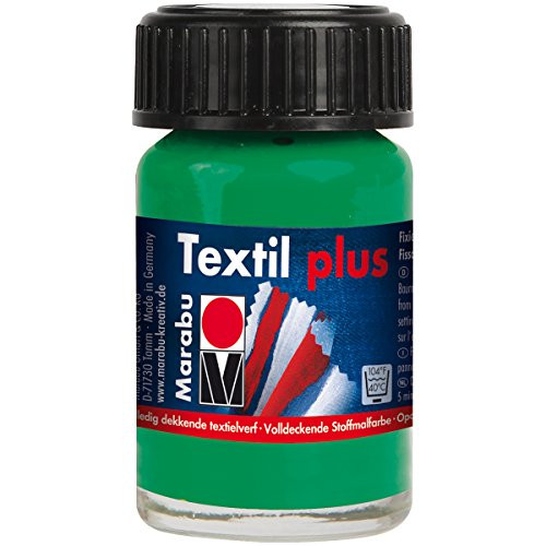 Marabu Textil Plus Paint French Green 15 ML