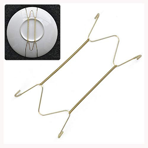 Invisible Plate Hangers Fixed Wall Display Plate Dish Hanger Securing Clip Decoration Crafts Wall Plate Hangers 14 inch