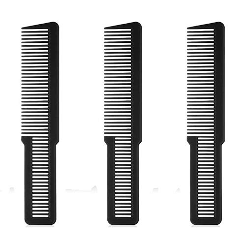 3 PCS Hair Cutting Comb Professional Styling Comb Barber Styling Hair Comb Clipper Cutting Comb for Stylists and Barbers Black 3 PCS Hair Cutting Comb Professional Styling Comb Barber Styling Hair Comb Clipper Cutting Comb for Stylists and Barbers Black
