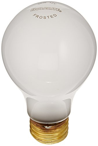Bulbrite Incandescent A19 Medium Screw Base  E26  Light Bulb  50 Watt  Frost  2