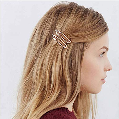 Tgirls Simple Hollow Geometric Hairpin Hair Clip Clamps Personalized Hair Accessories Barrette Bobby Pin for Women and Girls 2Pcs Gold Tgirls Simple Hollow Geometric Hairpin Hair Clip Clamps Personalized Hair Accessories Barrette Bobby Pin for Women and Girls 2Pcs Gold