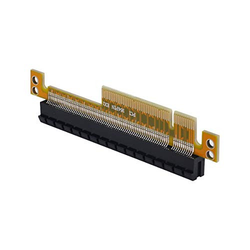 Xiwai PCI-E Express 8X to 16x Extender Converter Riser Card Adapter Male to Female Extension